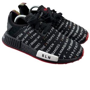 Adidas NMD R1 Berlin Edition Boost BLN Black Youth Men’s 5.5 Shoes